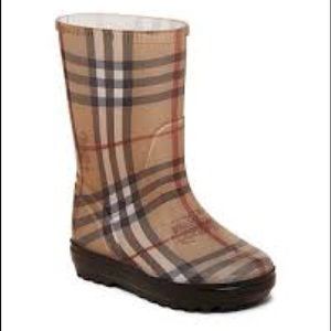 Kids Burberry Rain Boots